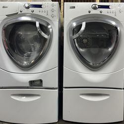 GE Front Load Washer And Dryer 