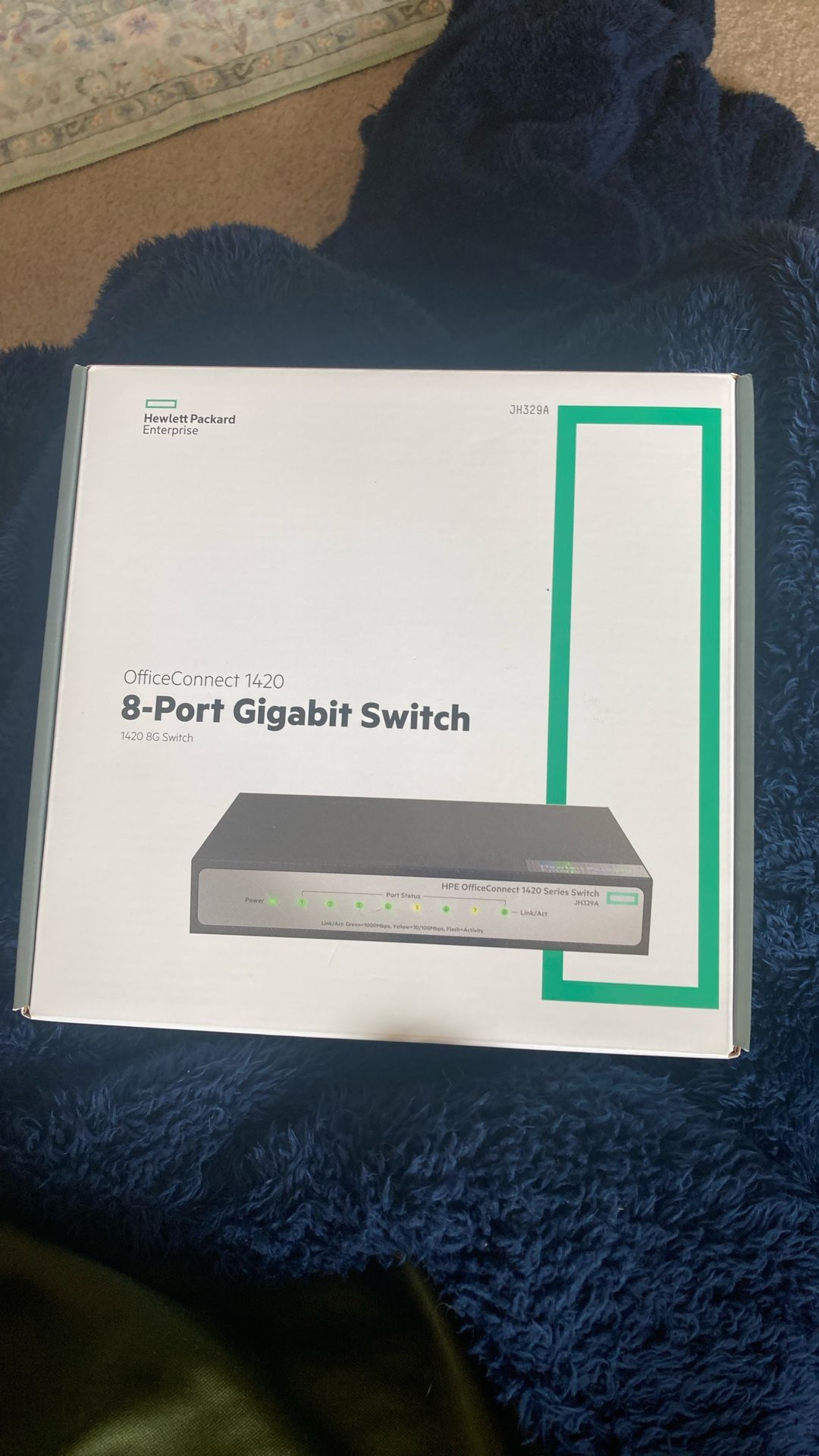 HP OfficeConnect 8-Port Gigabit Switch: