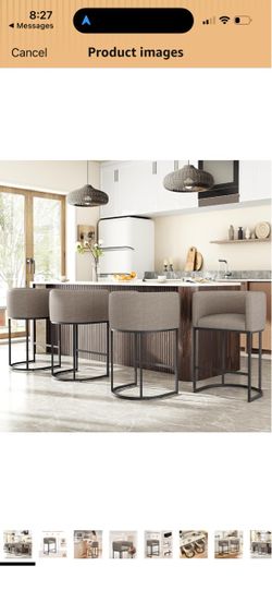 4 Bar stools