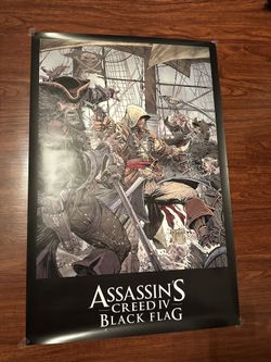 Assassins Creed Black Flag Double Sided Poster