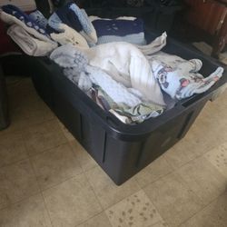 Full Bundle Of Baby Clothes And Blankets