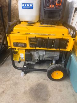 Dewalt generator 6500