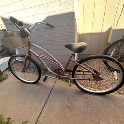 Pink Elektra Cruiser Bike
