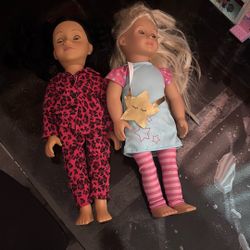 One Is American Doll The Other Is OG Girl Doll 