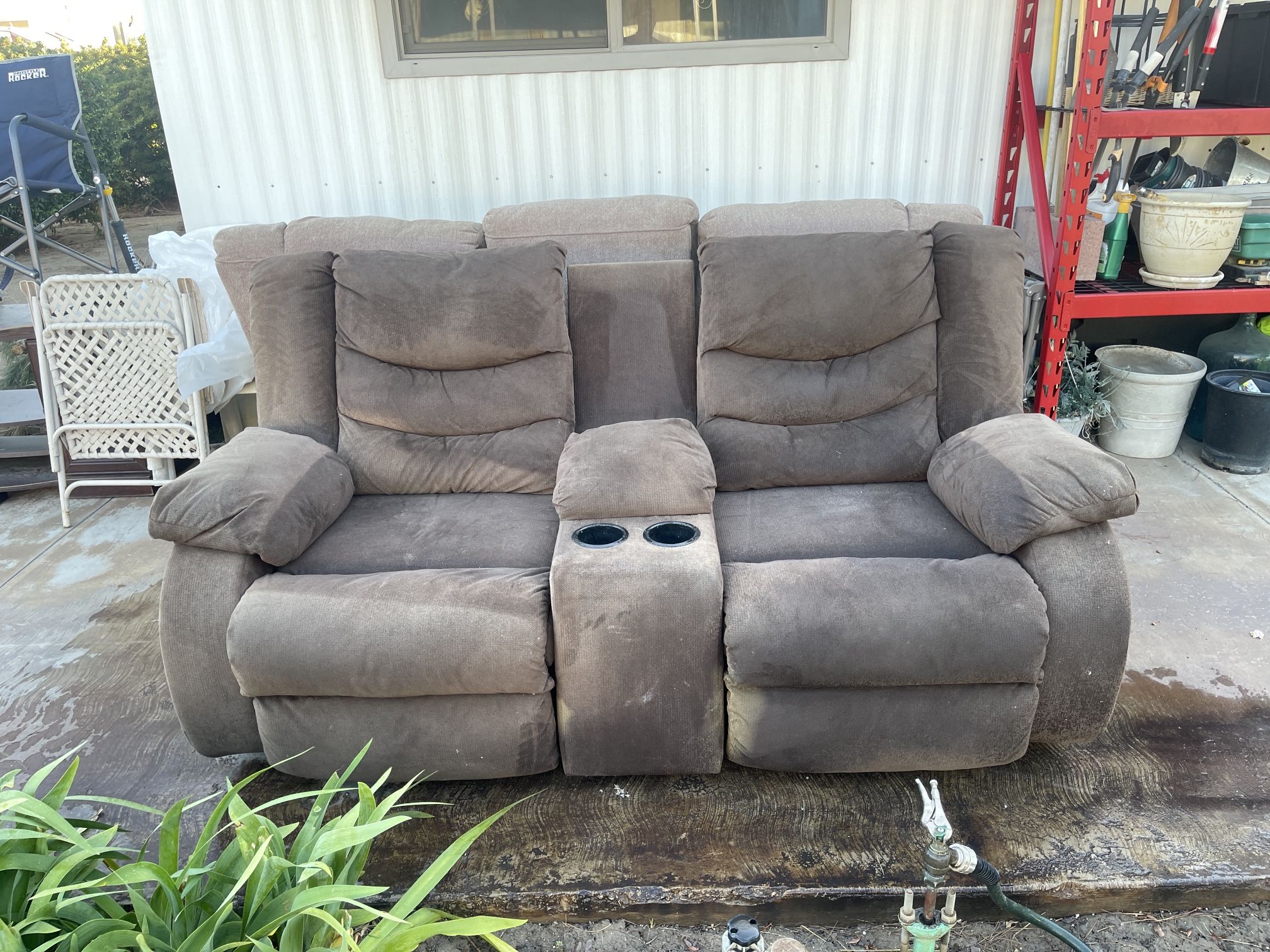 Couch W/ 2 Recliners