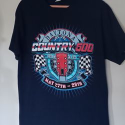 Daytona Country 500 Concert Tshirt Large