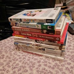 10 Anime Manga Paperback Books