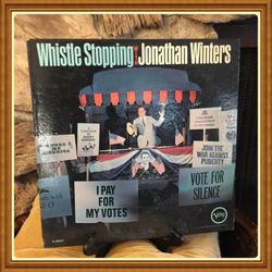 Whistle Stopping with Jonathan Winters LP Vinyl V Verve15037