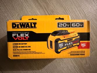 Dewalt flex volt 15ah battery