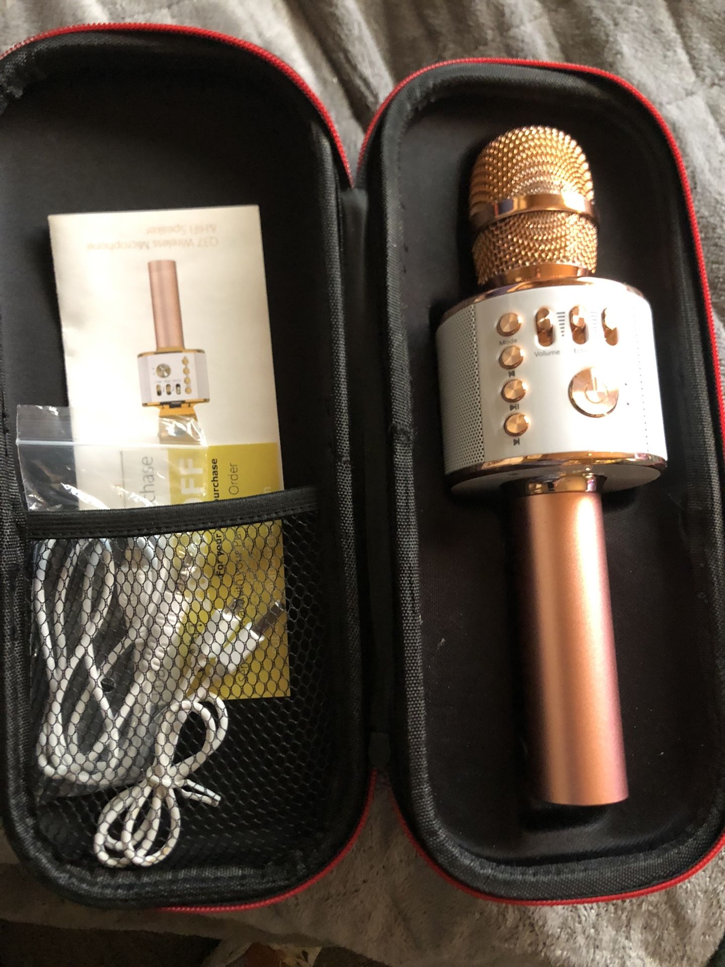 Bluetooth speaker and microphone