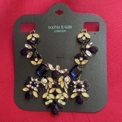 Large Rhinestone Necklace , $12 