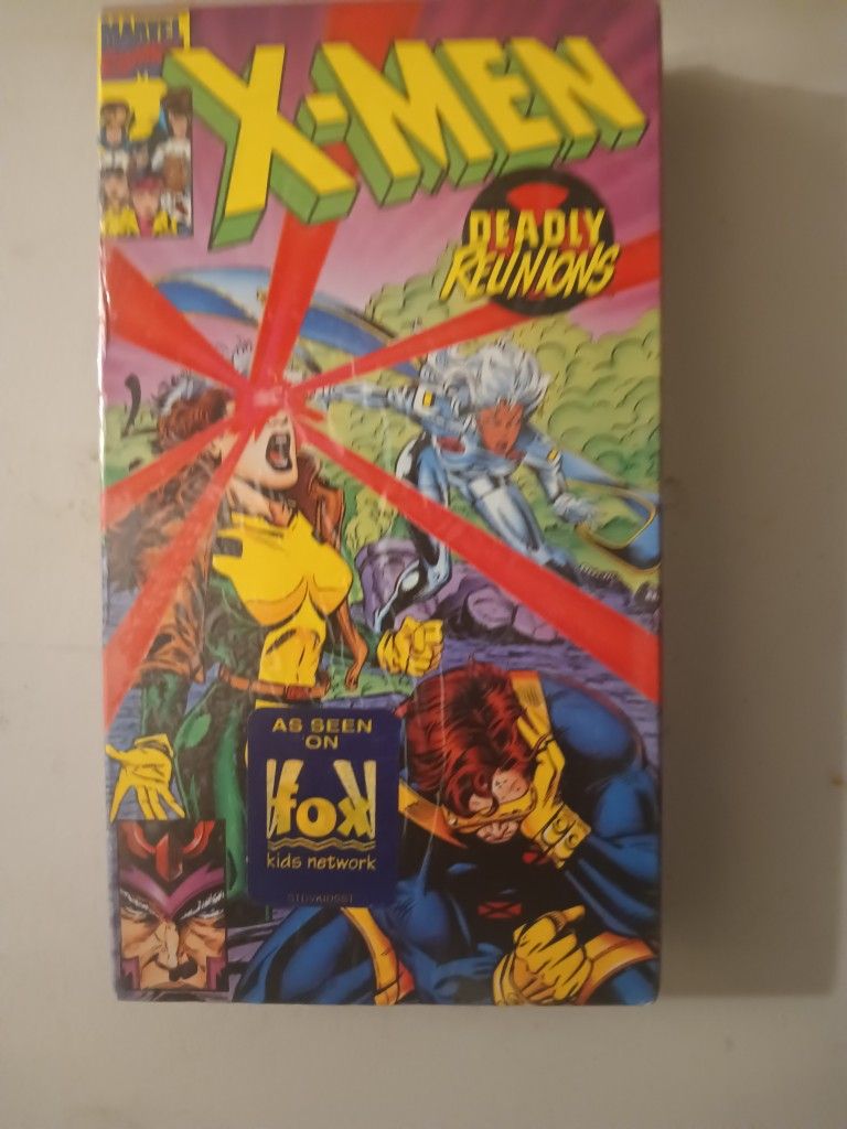 1992 X-Men VHS Tape Sealed