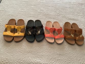 Womens Sandals Size 10 Lot Of 4
