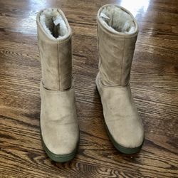 Sonoma Tan Boots - Girls Size 5