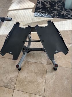 Bowflex Dumbbell rolling rack