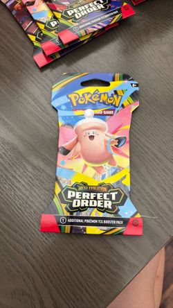 Perfect order Pokemon booster pack