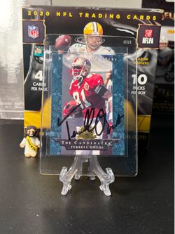 Terrell Owens Signed 1996 Rookie Card HOF 49ers Autographed RC