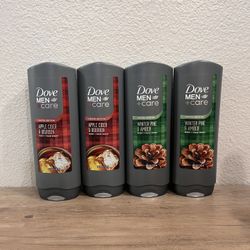 Dove Men Care Body + Face Wash $4 Each