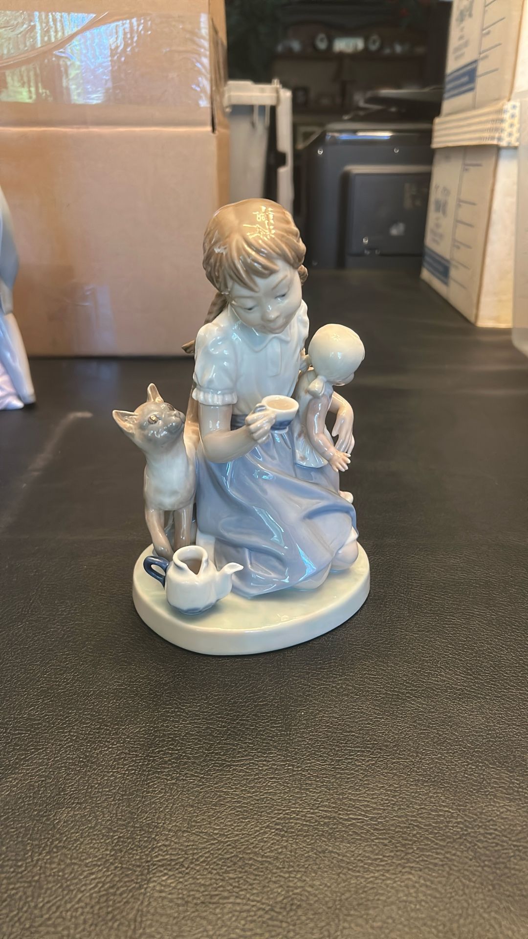 Little Girl With Braids LLADRO