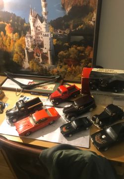 Antique model cars
