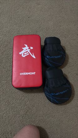 Punching mitts kick pack set