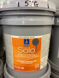 Exterior/Interior Premium Acrylic Paint (Gibraltar Gray)