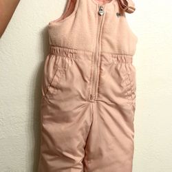 Toddler Snow Bib Pink