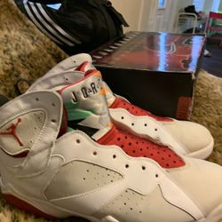 Authentic air Jordan hare 7’s size 12