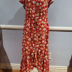 Maxi Floral Dress Size XLarge 