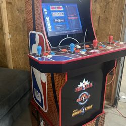 MINT NBA JAM 4 Player 1Up Arcade - Delivery Available!