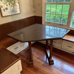 Granite Kitchen Nook Table 