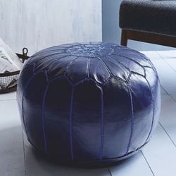 Genuine Camel Leather, chair ottoman, footstool