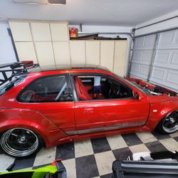 Civic Ek M&M Wide Body Kit