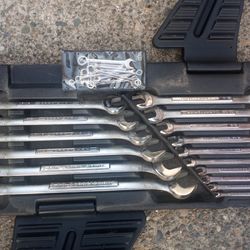 Craftsman SAE Cobination Wrenches (Not Metric)1/4 to  1 1/8inch Plus Micro Set Unused Some Corosion. USA made. For Pick Up. No Low Ball. No Trades 