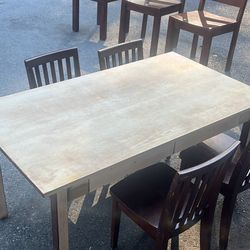 Pottery Barn Table “sanded” Down