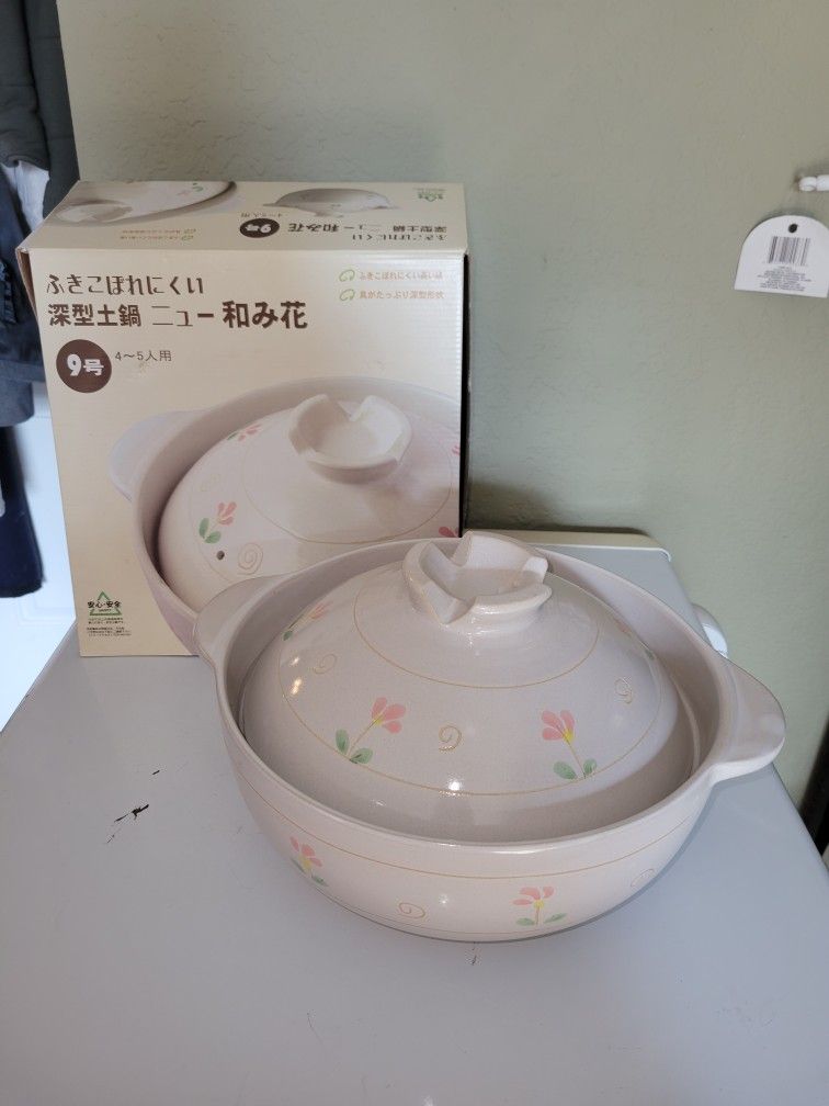 Japanese Clay Steam Pot