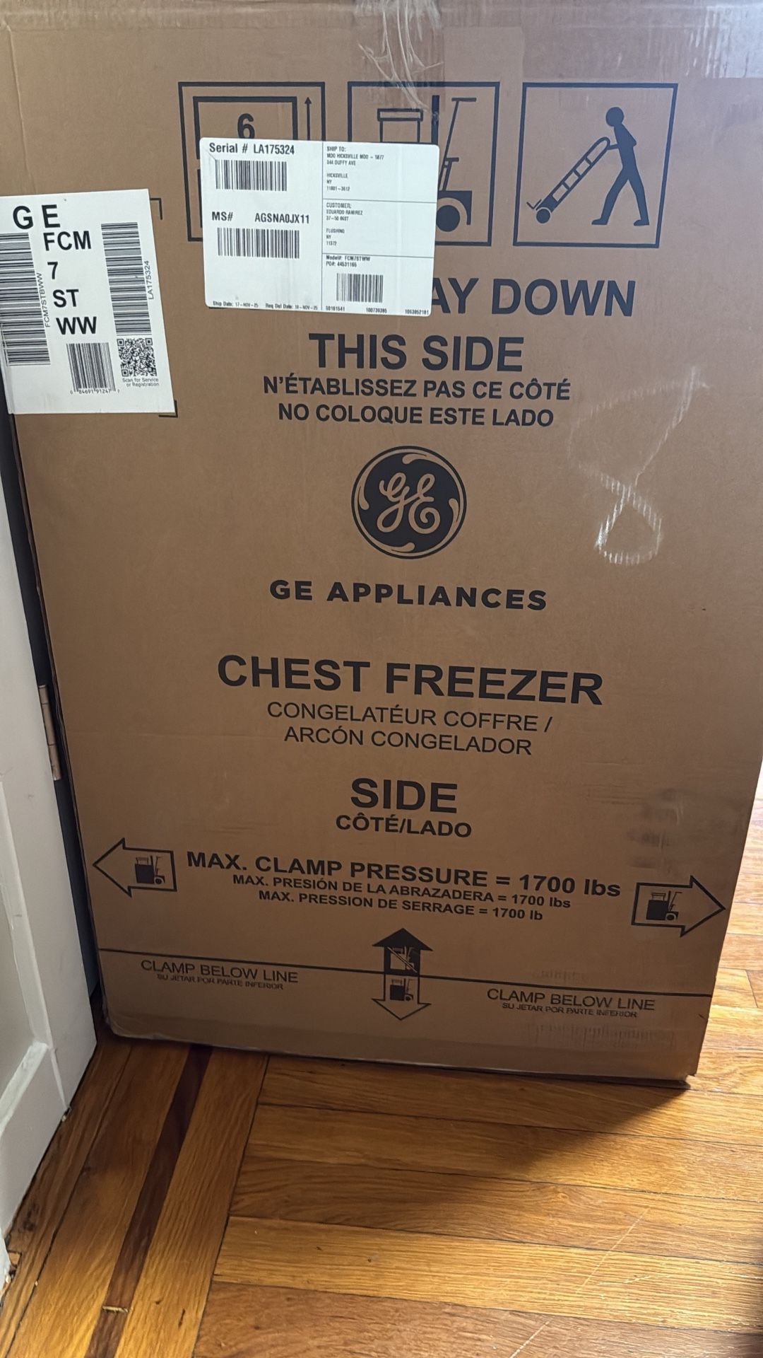 Garage Ready 7.0 cu. ft. Manual Defrost Chest Freezer in White