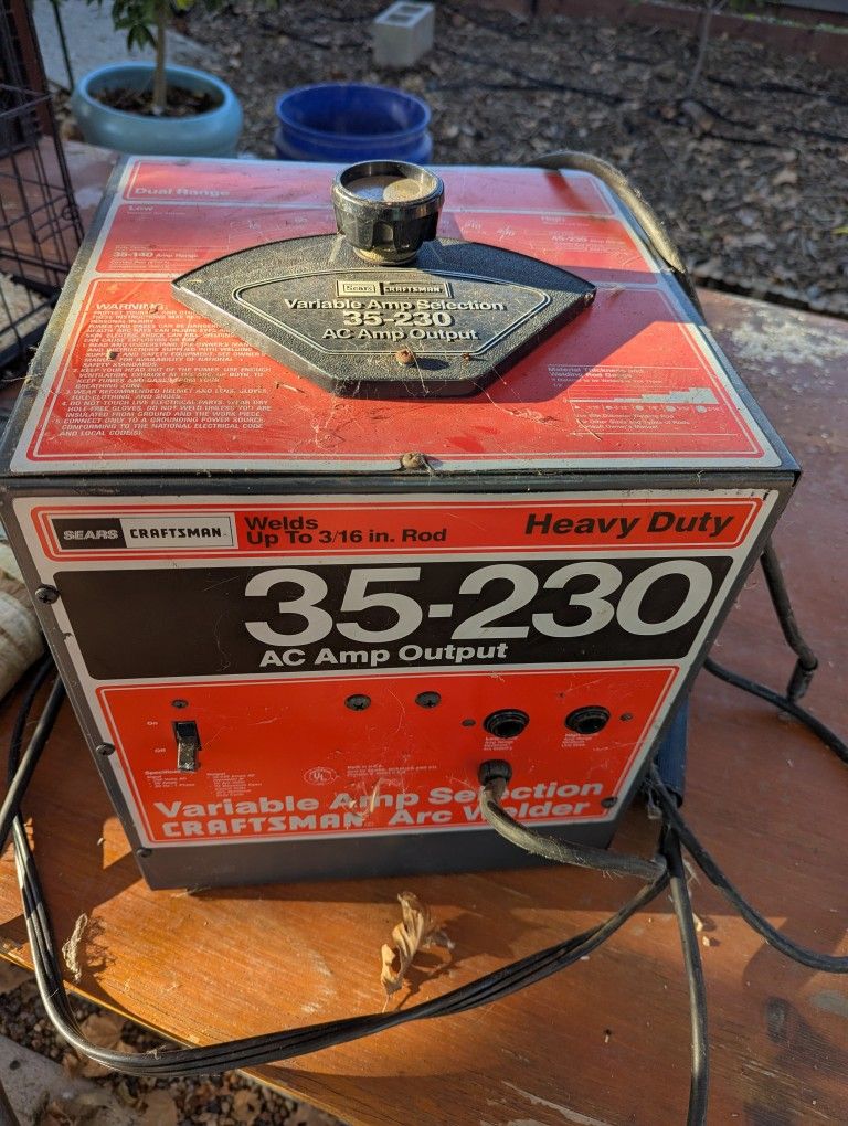Craftsman Dual Range Welder