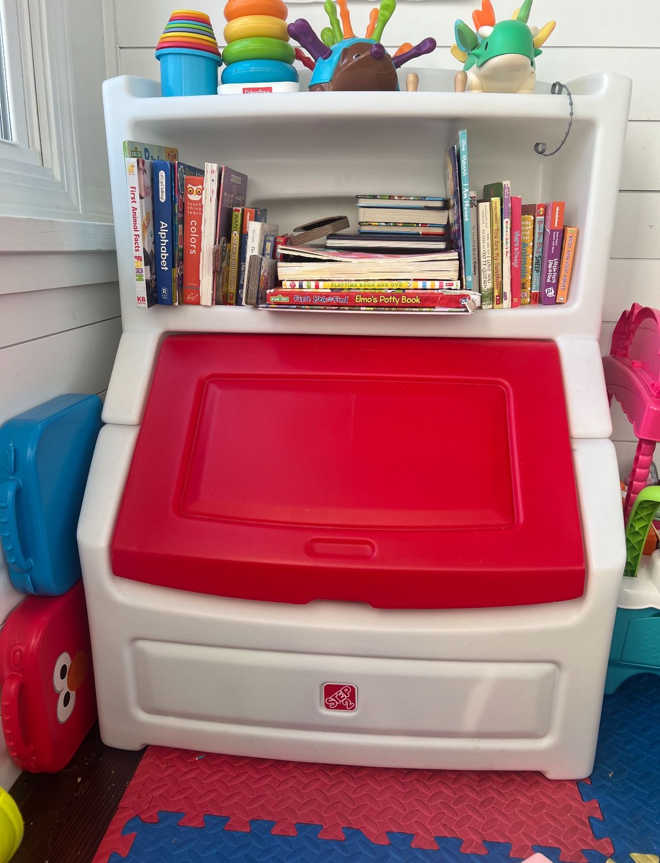 STEP2 Toy box Book case $110