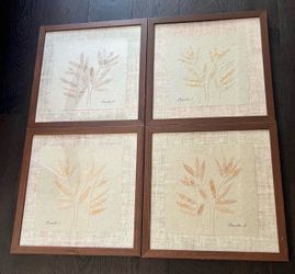 Framed Bamboo Art Display