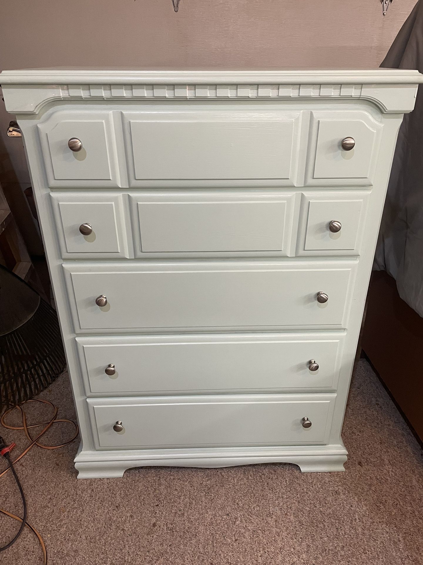 Tall Boy Wood Dresser
