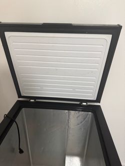 Small black freezer