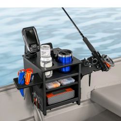 🔥 BRAND NEW Jon Boat Rod Holder & Storage Organizer – Ultimate Fishing Setup