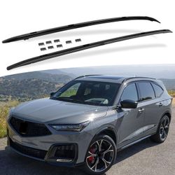 2pcs Roof Rack Rail Fits For Acura MDX 2022 2023 2024 2025 Cargo Carrier Luggage Side Rails