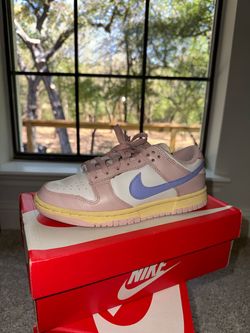 Nike Dunk Low Pink Oxford Sneakers size 7 W
