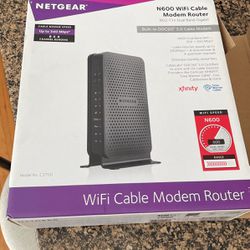 Netgear N600 WiFi Cable Modem Router 