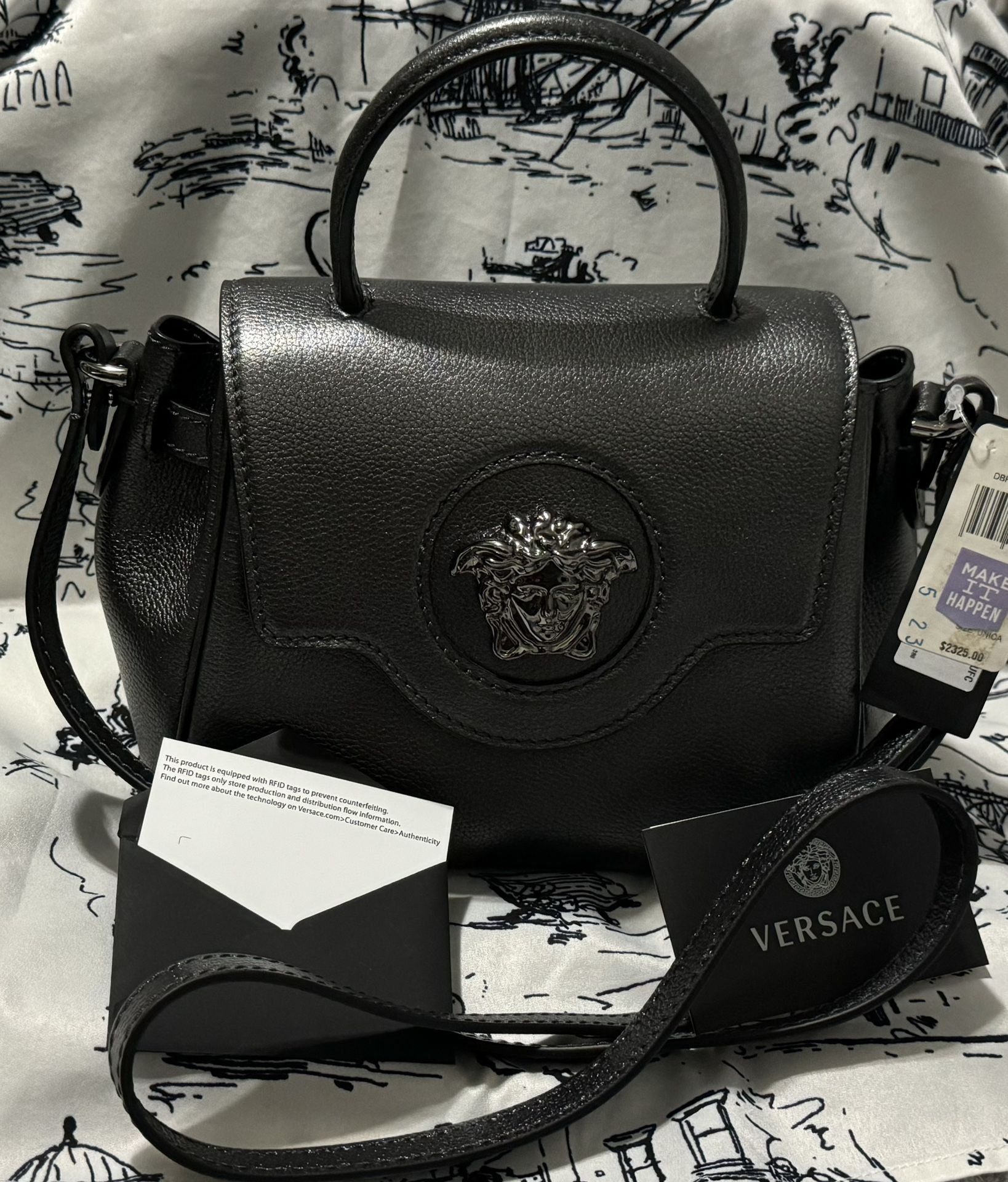 Versace La Medusa Small Handbag