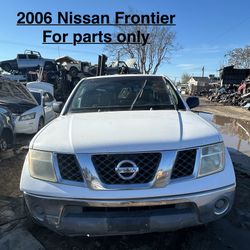 2006 Nissan Frontier Parts Only 