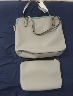 Le Miel Stud-Trim Grey Tote Bag - Women