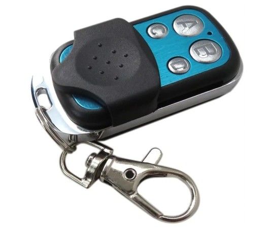 Universal 4 Buttons Remote Control Code Grabber for Gate Channel Keychain Garage for Gate Door Wireless Electric Car. See Pics For instructions. Open